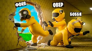 ПРОБИЛИ ПРОХОД! ПЛАСТИЛИНОВЫЙ ПОБЕГ ИЗ ЗАКУЛИСЬЯ В HUMAN FALL FLAT