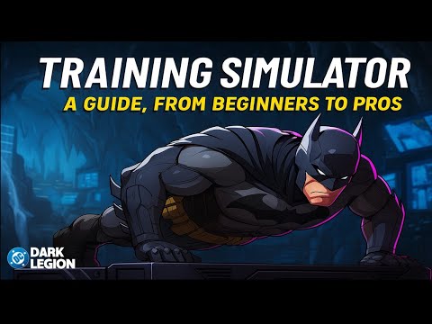 DC Dark Legion Training Simulator Walkthrough & Guide | Tips to Level Up Fast - YouTube