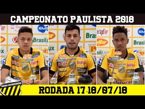 Grêmio Novorizontino - Campeonato Paulista Sub-15 | 17 | 20 - Rodada 17-18/08/18