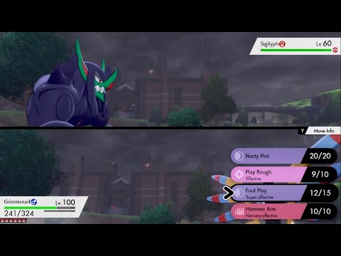 GRIMMSNARL - FOUL PLAY (POKEMON SHIELD)