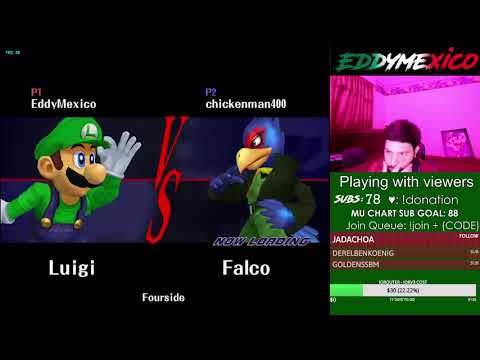 S@X 386 - Eddy Mexico (Luigi) vs bobby big ballz (Falco) - Top 64 WQF