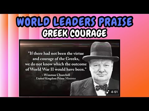 REACTION TO World Leaders Praise Greek Courage | FIRST TIME WATCHING