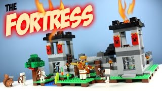 LEGO Minecraft The Fortress Fall 2016 Set 21127 Adventure Build
