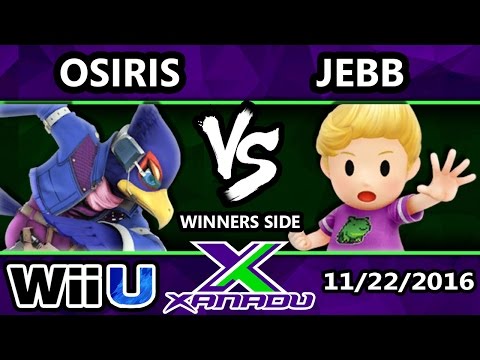 S@X 177 - Osiris (Falco, Sheik) Vs. Jebb (Lucas) - SSB4 Tournament - Smash for Wii U - Smash 4