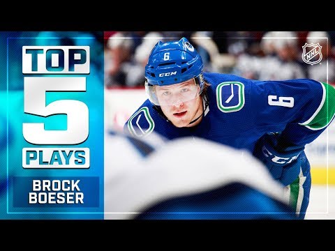 Top 5 Brock Boeser plays from 2018-19