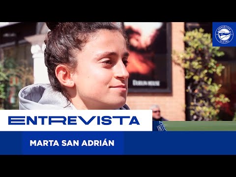 Marta San Adrián: "Es un orgullo estar tanto tiempo en un club histórico como el Alavés"