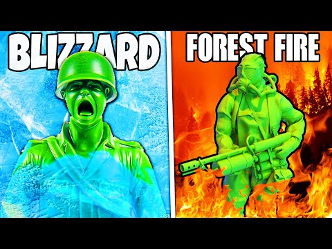 I Simulate Natural DISASTERS with ARMY MEN Toy Soldiers...