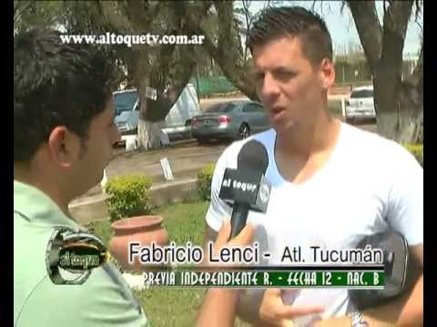 FABRICIO LENCI - Previa Independiente R. - Atl. Tucumán