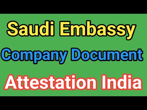 Company saudi attestation documentation service