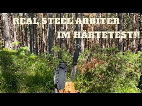 Real Steel Arbiter Messer von @ReiniRossmann im absoluten Härtetest!!!!        #bushcraft #survival