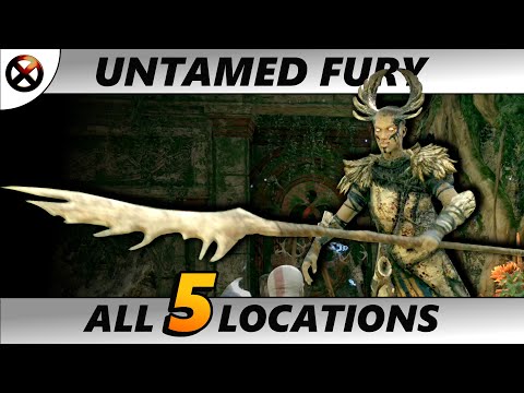 GOD OF WAR RAGNAROK All 5 Untamed Fury Locations (The Untamed Fury locations + Den) GoW 5