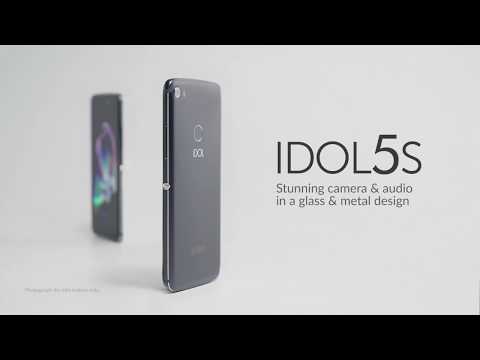 IDOL 5S - Stunning camera & audio in a glass and metal design