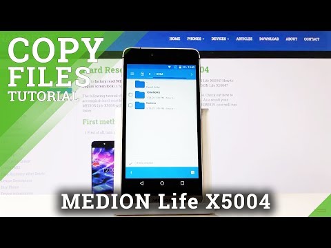 How to Copy Data in MEDION Life X5004 - Transfer Files