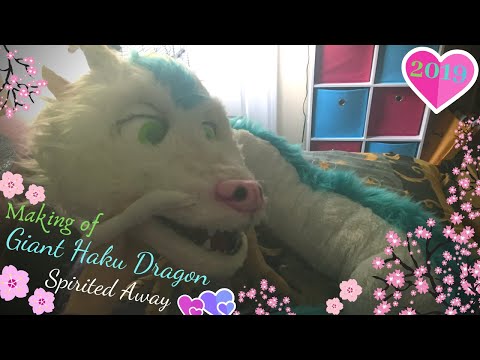 How i made my Haku dragon Plush/Puppet | Plush Progressing