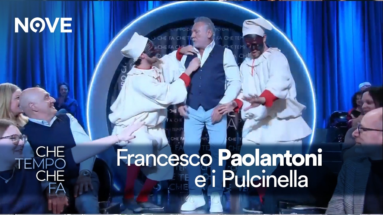 Francesco Paolantoni e l'odio per i due "Pulcinella" | Che tempo che fa | Che tempo che fa