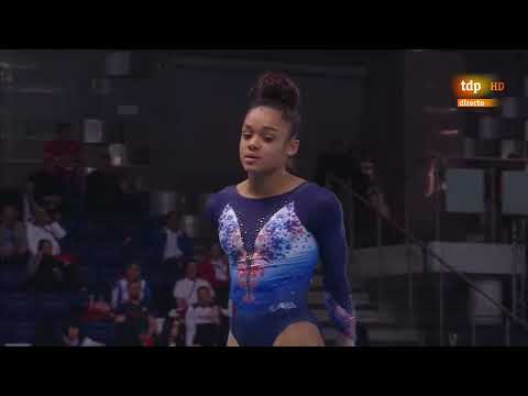 Melanie De Jesus Dos Santos. 2019 European Championships. AA. FX