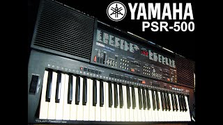 Video thumbnail for YAMAHA PSR 500 (sound and styles demonstration) HiQ sound by Keyboards - review - repair