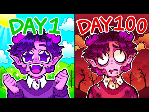 I Survived 100 Days In A Roblox Apocalypse...