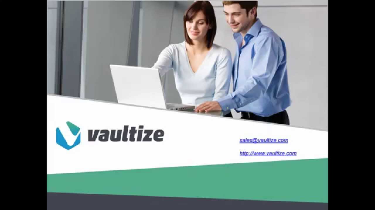 Vaultize: Demo of Enterprise Digital Rights Management (E-DRM / IRM)
