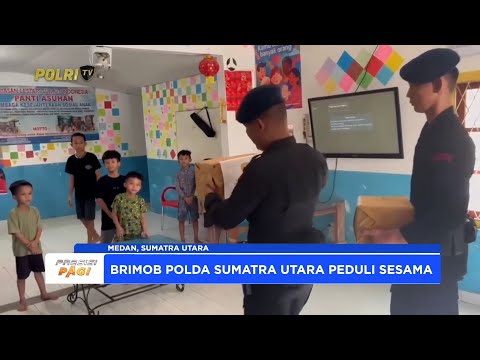 BAKTI SOSIAL &ldquo;PEDULI SESAMA&rdquo; BRIMOB POLDA SUMUT HADIRKAN KASIH DI TENGAH MASYARAKAT