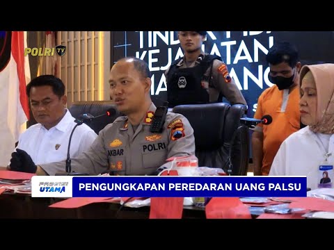 POLRES WONOSOBO UNGKAP PEREDARAN UANG PALSU