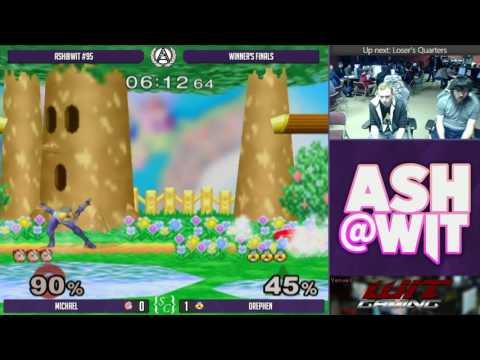 Michael (Puff) vs Drephen (Sheik) - ASH@WIT #95 Melee Winner's Finals