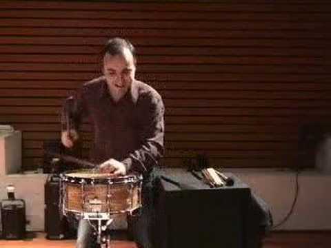 Pedro Carneiro - snare drum demo for Blackswamp