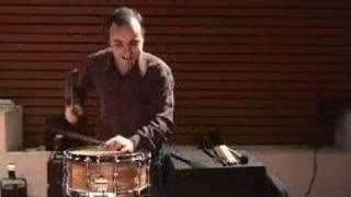 Pedro Carneiro - snare drum demo for Blackswamp
