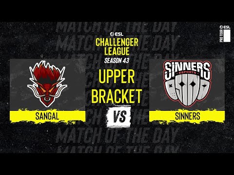 Sangal vs. Sinners - Map 1 [Overpass] - ESL Challenger League Season 43 - EU - Upper bracket