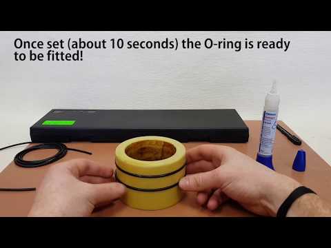 How to make custom size O-rings