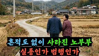 Download lagu 조용한 시골 마을에서 사라진 노부부, 그날 밤의 진실 mp3