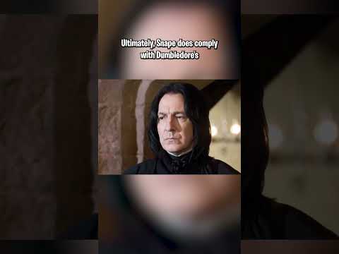 Why was Professor Snape's Avada Kedavra curse BLUE? #shorts