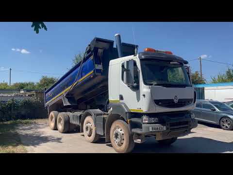 Lot 4 - Renault Kerax 430DXi 380.32 8X4 R Variant UPZ84M 8-Wheel Tipper