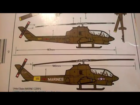 1:72 Bell Huey Cobra (PK-9) Matchbox Mondays # 5