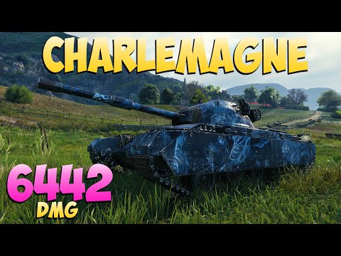 Charlemagne - 3 Kills 6.4K DMG - Average level! - World Of Tanks
