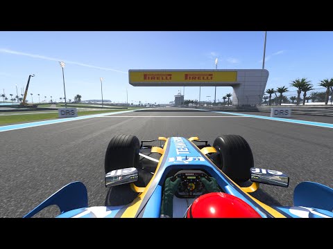 F1 2019 | Abu Dhabi 2006 Renault R26 Onboard [PS5]