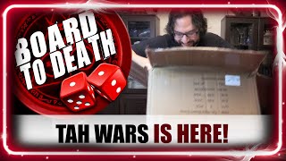 TAH WARS Board Game is Here! This game is Massive! HUGE!