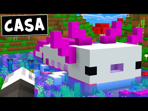 LA NUOVA CASA DELL' AXOLOTL SU MINECRAFT