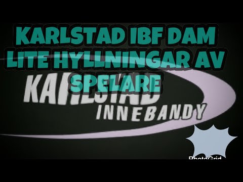 INNEBANDY, KARLSTAD IBF DAM