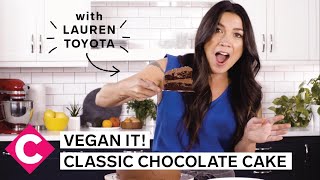 Classic Chocolate Cake | Vegan It! With Lauren Toyota