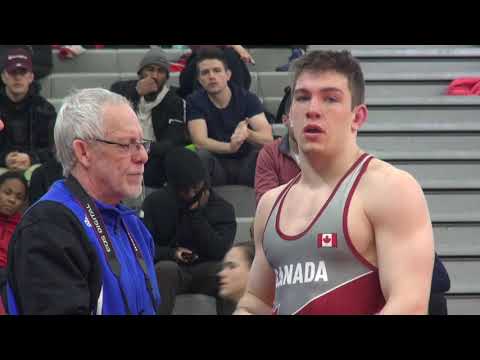 2019 Guelph Open FS86kg Ahmed Shamiya (McMaster) vs Alex Moore (Concordia)