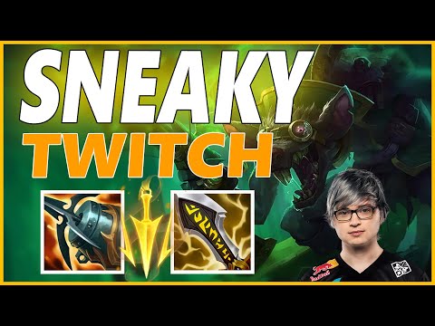 ⚡SNEAKY TWITCH ADC GAMEPLAY⚡SEASON 12 LEAGUE OF LEGENDS