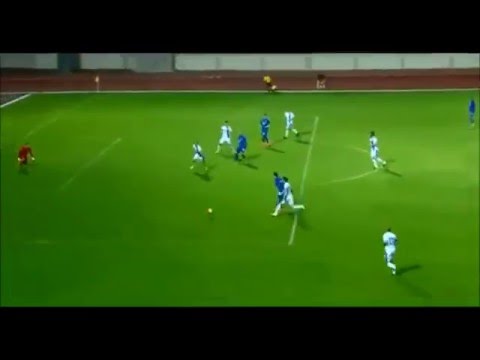 Traustasons landslagsmål för Island mot Finland