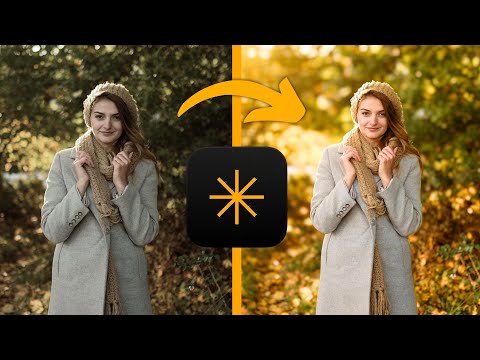 Mistrz edycji portretów jesiennych w Luminar NEO