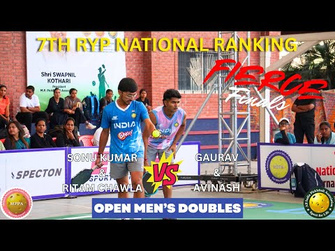 Ritam & Sonu vs Gaurav & Avinash | Open Men’s Doubles Final | RYP Ranking