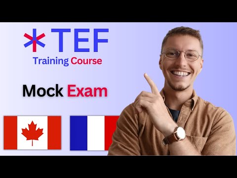 TEF Exam Training Course Practise Reading Exercises
