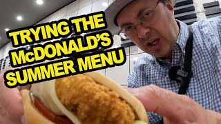McDonald's Summer Menu 2020 UK - FOOD REVIEW!!!