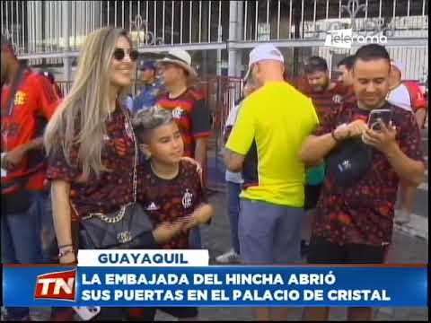La Embajada del hincha abrió sus puertas en el Palacio de Cristal