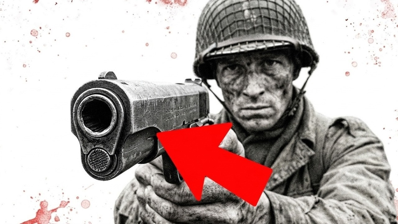 Why the American .45 Pistol Was So DEADLY!