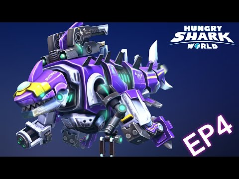 MECHA SHARKJIRA IN ARABIAN SEA EP 4 - Hungry Shark World 10th